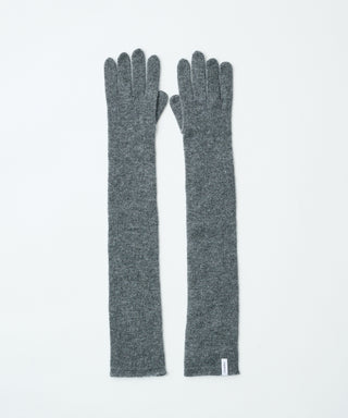 Wool cashmere fluffy gloves