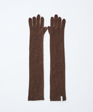 Wool cashmere fluffy gloves