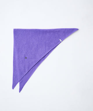 Button triangle scarf