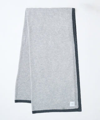 Mesh cashmere stole