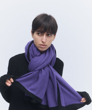Mesh cashmere stole