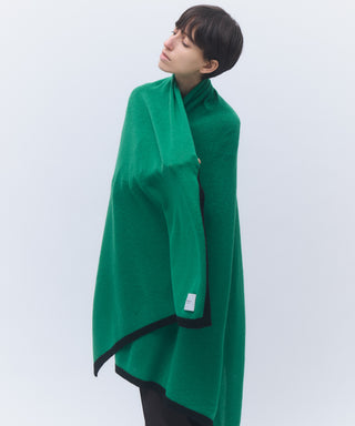 Mesh cashmere stole