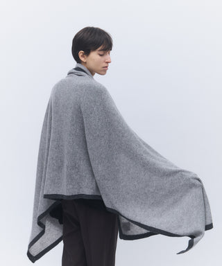 Mesh cashmere stole