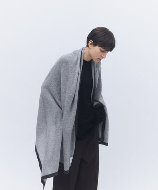 Mesh cashmere stole