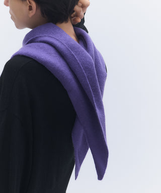 Button triangle scarf