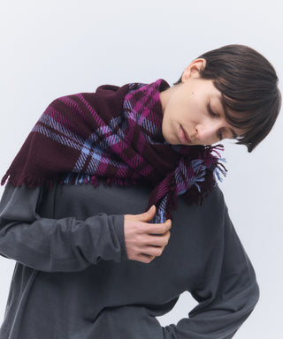 Square fringe　check