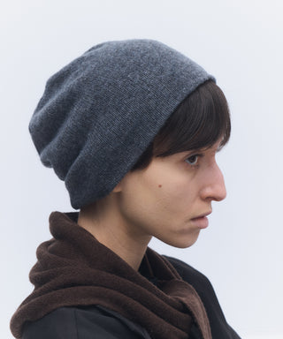 Wool cashmere fluffy beanie