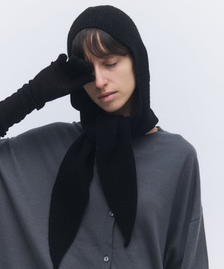 Wool cashmere fluffy gloves
