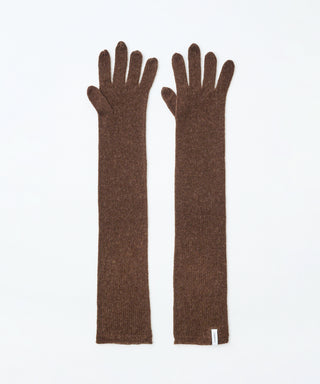Wool cashmere fluffy gloves