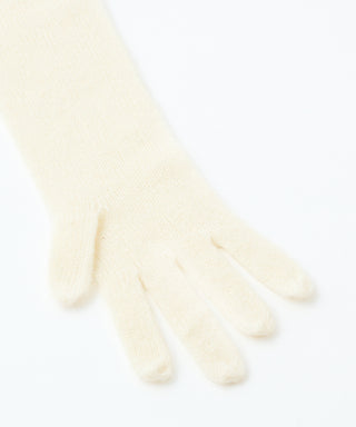 Wool cashmere fluffy gloves