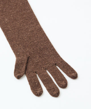 Wool cashmere fluffy gloves