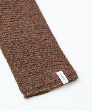 Wool cashmere fluffy gloves