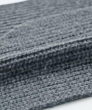 Wool cashmere hoodie scarf