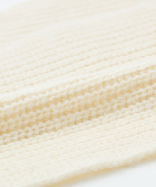 Wool cashmere hoodie scarf