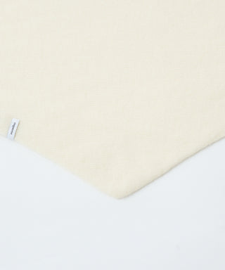 Wool cashmere fluffy triangle scarf