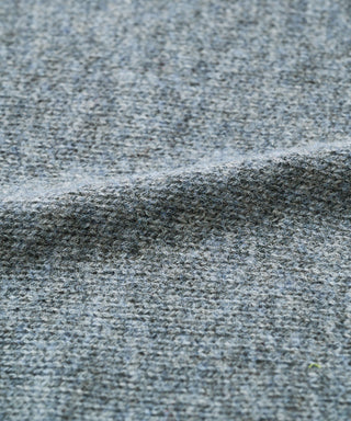 Wool cashmere fluffy triangle scarf