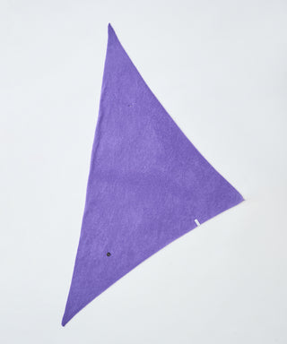 Button triangle scarf