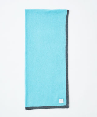 Mesh cashmere stole