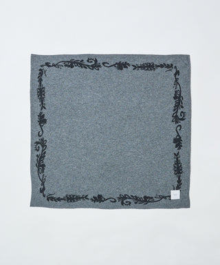 Print-knit scarf