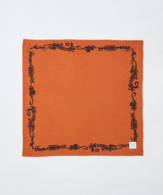 Print-knit scarf