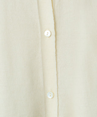 Wool cashmere box-cardigan