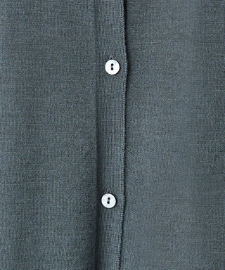 Wool cashmere box-cardigan