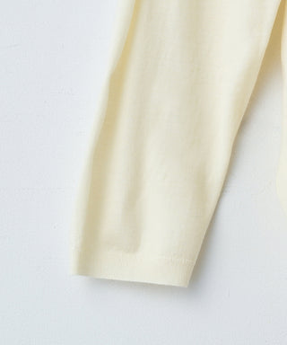 Wool cashmere box-cardigan