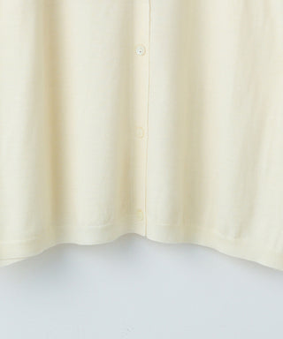 Wool cashmere box-cardigan