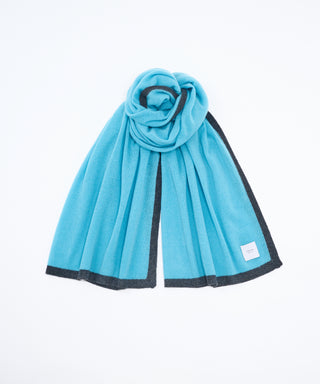 Mesh cashmere stole