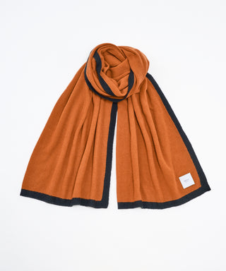 Mesh cashmere stole