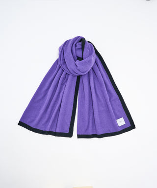 Mesh cashmere stole