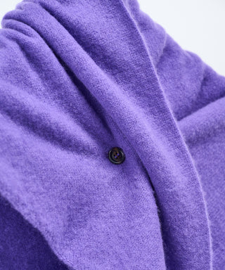 Button triangle scarf