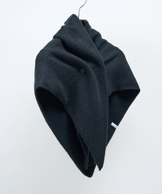 Button triangle scarf