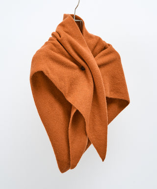 Button triangle scarf