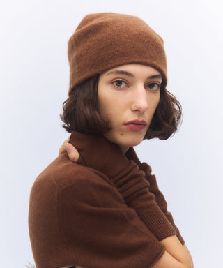 Sheer cashmere warmer long