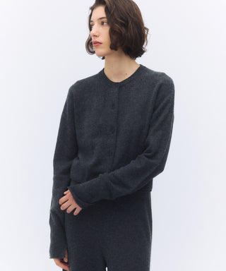 Sheer cashmere cardigan