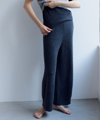 Sheer cashmere pants