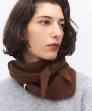 Sheer triangle scarf