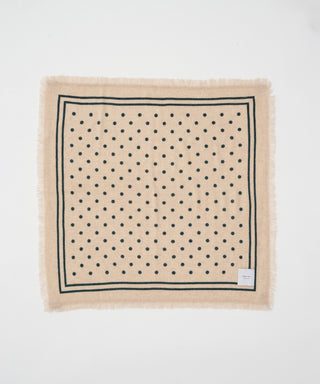 Cashmere dots scarf