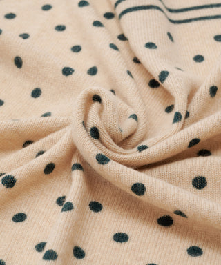 Cashmere dots scarf