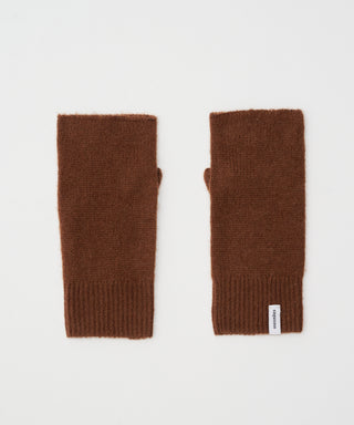 Sheer cashmere warmer short 25aw