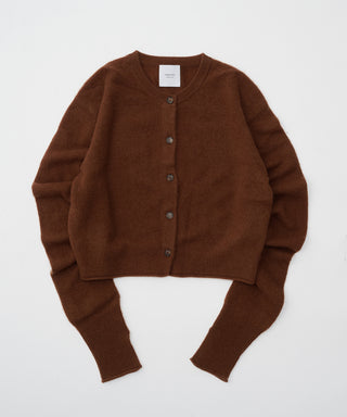 Sheer cashmere cardigan