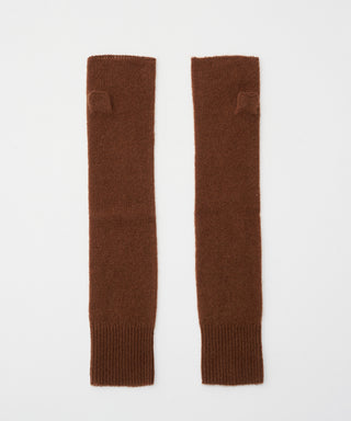Sheer cashmere warmer long