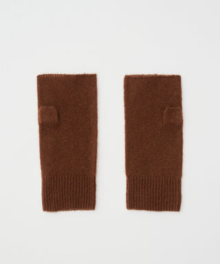 Sheer cashmere warmer short 25aw
