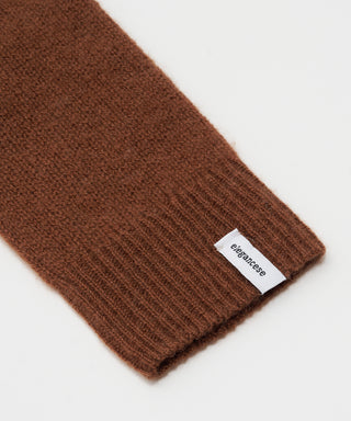 Sheer cashmere warmer short 25aw