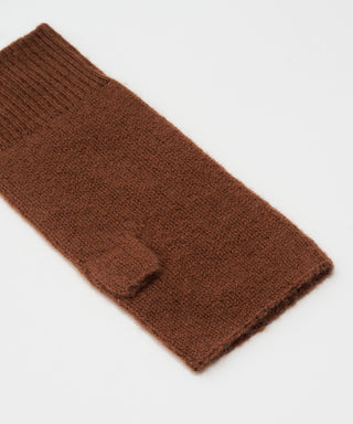 Sheer cashmere warmer short 25aw