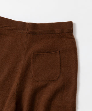 Sheer cashmere pants