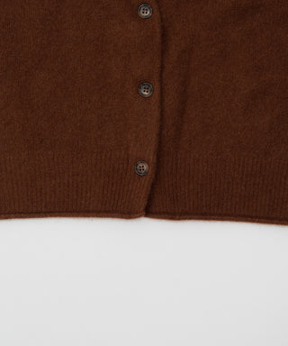 Sheer cashmere cardigan