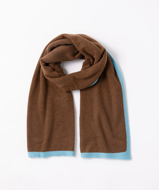 Mesh cashmere stole