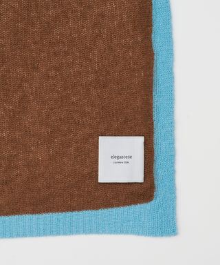 Mesh cashmere stole